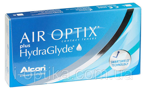 Місячні лінзи Air Optix plus HydraGlyde, фото 1