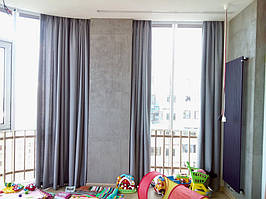 Шторы блэкаут в стиле Лофт, детская комната