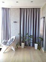 Шторы блэкаут в гостиную в стиле Лофт