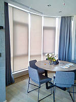 Шторы блэкаут для кухни в стиле Лофт