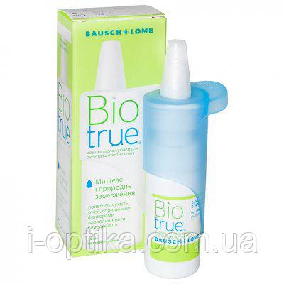 Зволожувальні краплі для очей Biotrue Drops, фото 1