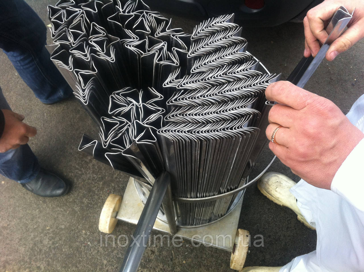 Коптильна палиця (вішало) з неіржавкої сталі AISI 430
