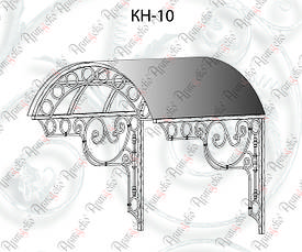 Ковані навіси та козирки