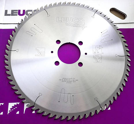 400x4,4/3,3x30 Z=72 Основна дискова пила Leuco g6 Q-Cut для пильних центрів, фото 1