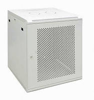 Шафа серверний навісний 9U ШС-09U/6.6 ПУ 445(в)х600(ш)х600(гл). Двері - перфоровані