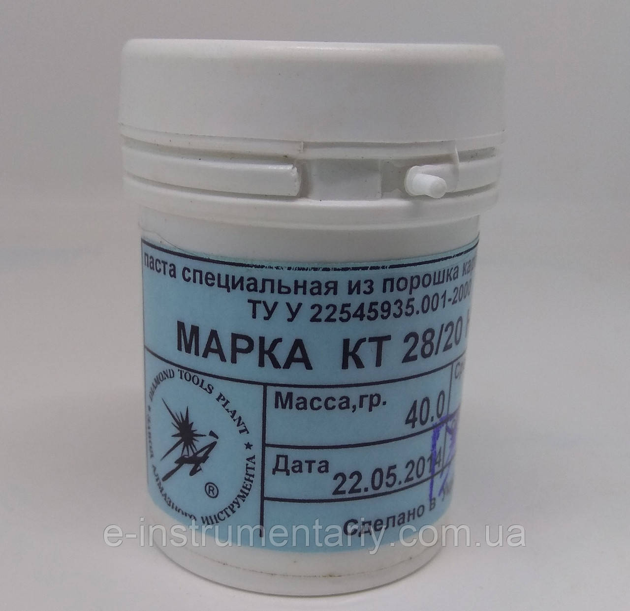 Паста з порошку карбіду титану 28/20 НОМГ. 40 г