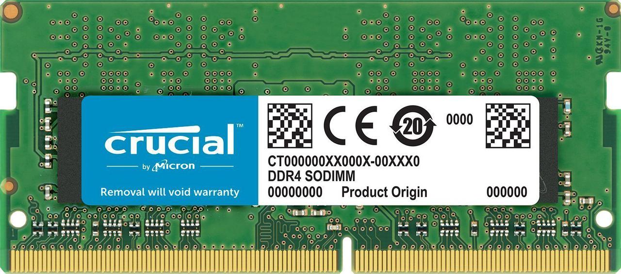 Пам'ять Crucial 8GB Single DDR4 2400 MT/s (PC4-19200) SR x8 SODIMM для ноутбука, фото 1