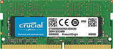 Пам'ять Crucial 16 GB Single DDR4 2400 MT/s (PC4-19200) DR x8 SODIMM для ноутбука