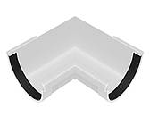 Кут внутрішній 90° RainWay 130 білий