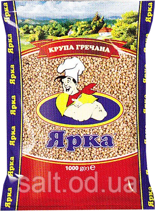 Гречка, крупа гречана ТМ "ЯРКА", 1 кг