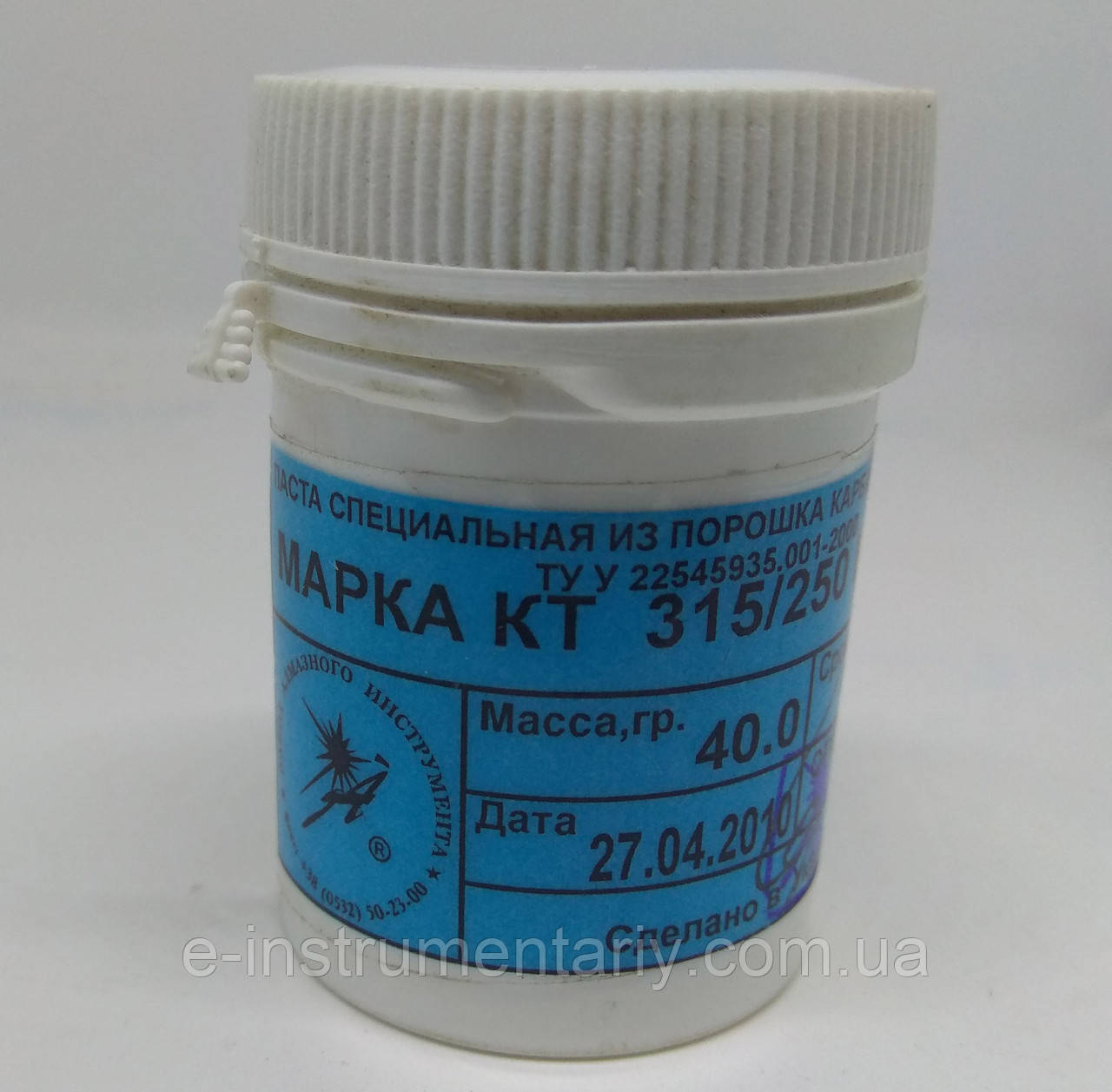 Паста з порошку карбіду титану 315/250 НОМГ. 40 г