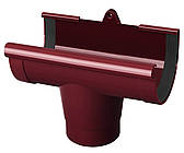 Зливоприймач RainWay 90/75 червоний