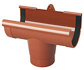 Воронка ринви RainWay 90/75 цегляна