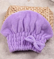 Полотенце-шапочка для сушки волос из плотной микрофибры
