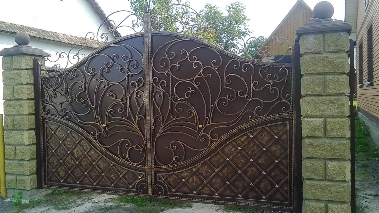 Ворота ковані  Володимирець