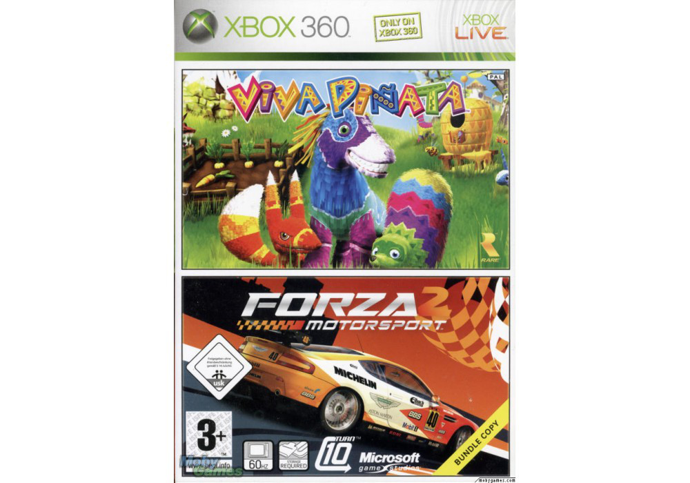 Гра для ігрової консолі Xbox 360, Forza Motorsport 2 + Viva Pinata (ліцензія0)