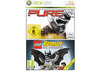Игра для игровой консоли Xbox 360, PURE + Lego Batman (лицензия)