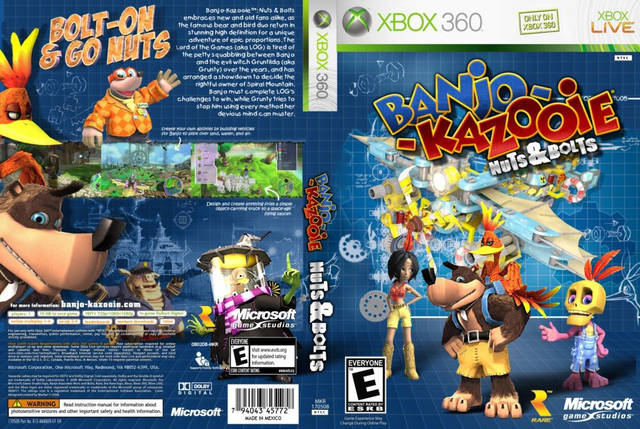 Гра для ігрової консолі Xbox 360, Banjo-Kazooie: Nuts & Bolts (російський текст, ліцензія, БУ), фото 2