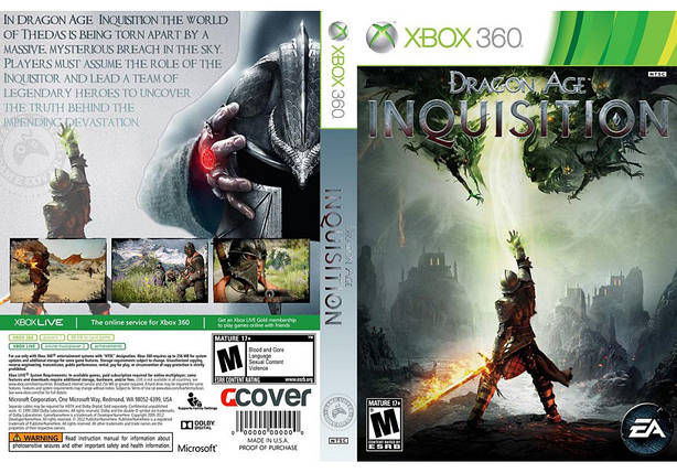 Dragon Age Inquisition (російський текст, 2 диски, LT 3.0, LT 2.0), фото 2
