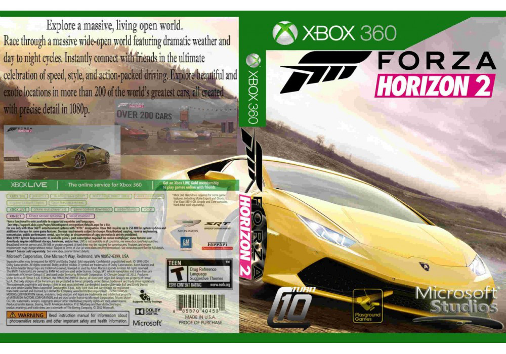 Forza Horizon 2 (російський звук і текст, LT 3.0, LT 2.0)