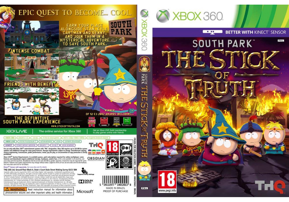 South Park: The Stick of Truth (русский текст, LT 3.0, LT 2.0)