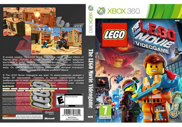 The LEGO Movie Videogame (російський текст, LT 3.0, LT 2.0), фото 2