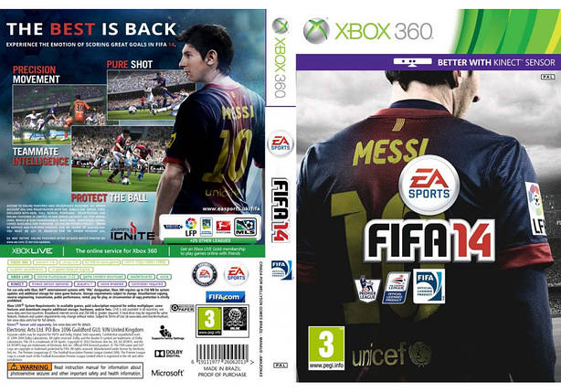 FIFA 14 (російський текст і озвучування, LT 3.0, LT 2.0), фото 1