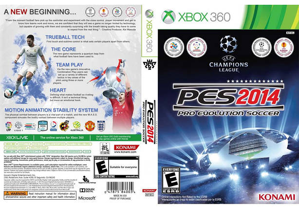 Pro Evolution Soccer 2014 (російський текст, LT 3.0, LT 2.0), фото 2