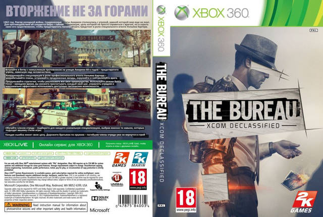 Гра для ігрової консолі Xbox 360, The Bureau: XCOM Declassified (LT 3.0, LT 2.0), фото 1