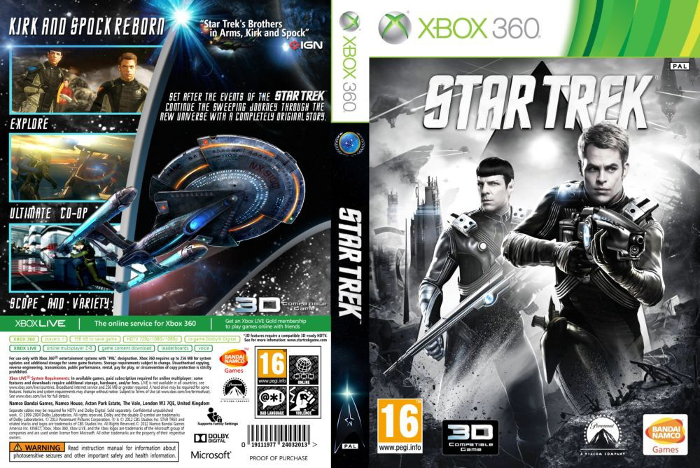 Star Trek The Video Game (російський текст, LT 3.0, LT 2.0)