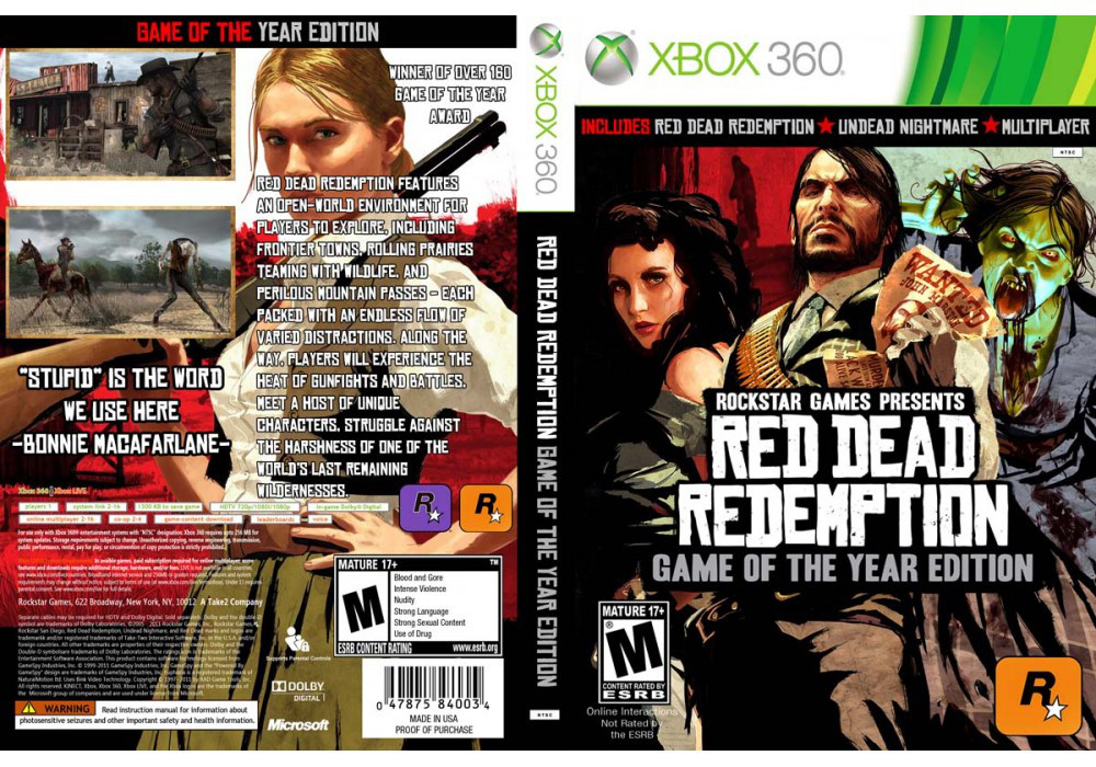 Red Dead Redemption Game of the Year edition (русский текст, LT 3.0, LT 2.0)