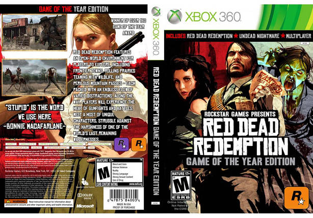 Red Dead Redemption Game of the Year edition (русский текст, LT 3.0, LT 2.0), фото 1