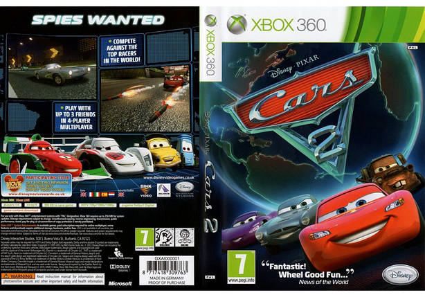 Cars 2 (російський текст і звук, LT 3.0, LT 2.0), фото 2