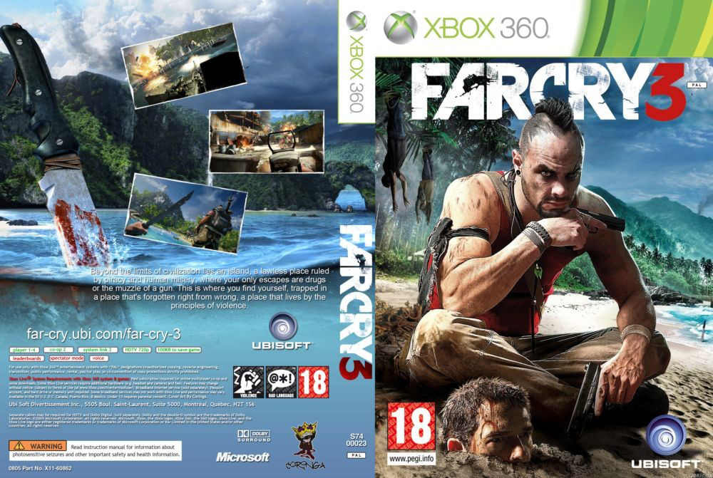 Far Cry 3 (російський текст і звук, LT 3.0, LT 2.0) - фото 1 - id-p701872990