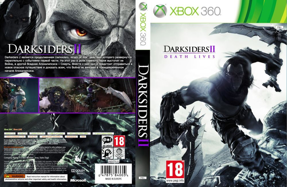 Darksiders II (російський звук і текст, LT 3.0, LT 2.0)