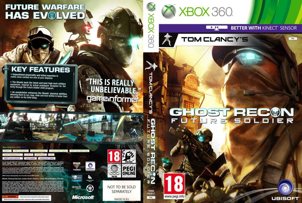 Tom Clancy's Ghost Recon: Future Soldier (російський звук і текст, LT 3.0, LT 2.0)