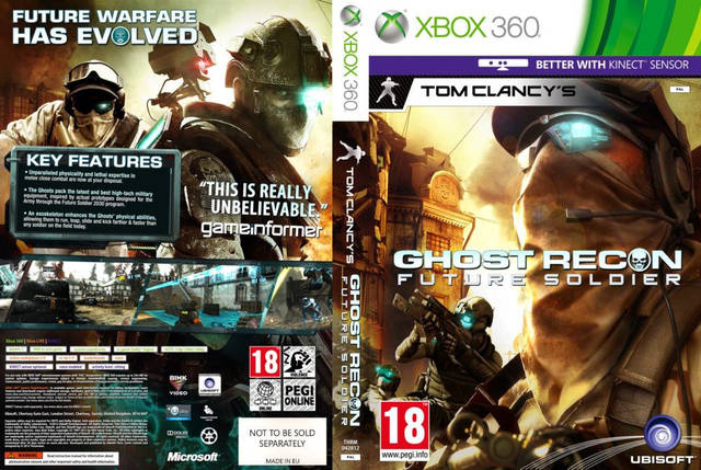 Гра для ігрової консолі Xbox 360, Tom Clancy's Ghost Recon: Future Soldier (LT 3.0, LT 2.0), фото 1