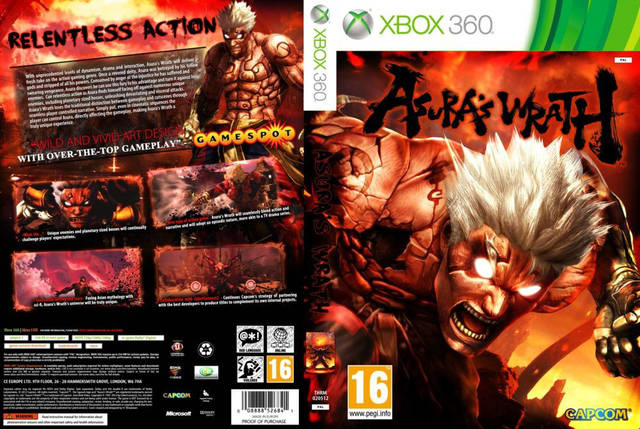 Гра для ігрової консолі Xbox 360, Asura's Wrath (LT 3.0, LT 2.0), фото 1