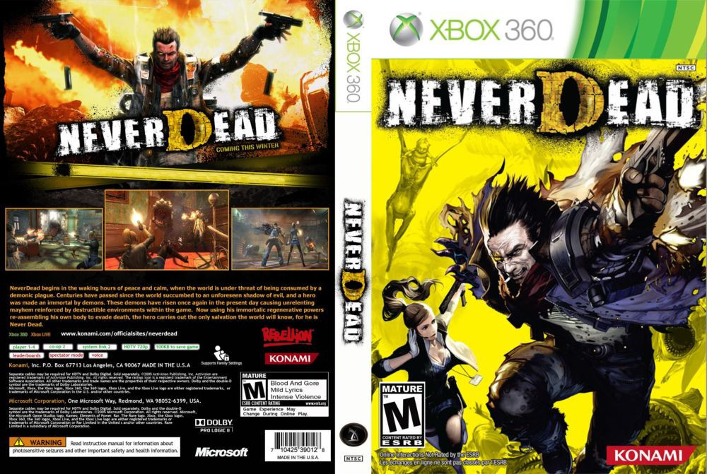 NeverDead (росська версія, LT 3.0, LT 2.0)