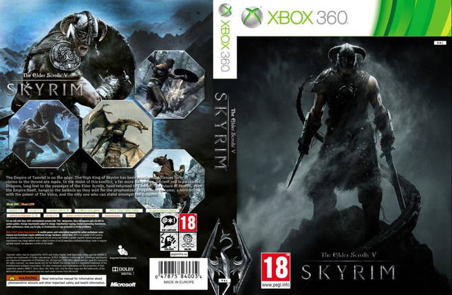 Гра для ігрової консолі Xbox 360, The Elder Scrolls V: Skyrim (LT 3.0, LT 2.0), фото 1