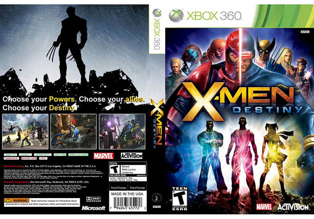 X-Men Destiny (російська версія, LT 3.0, LT 2.0), фото 2