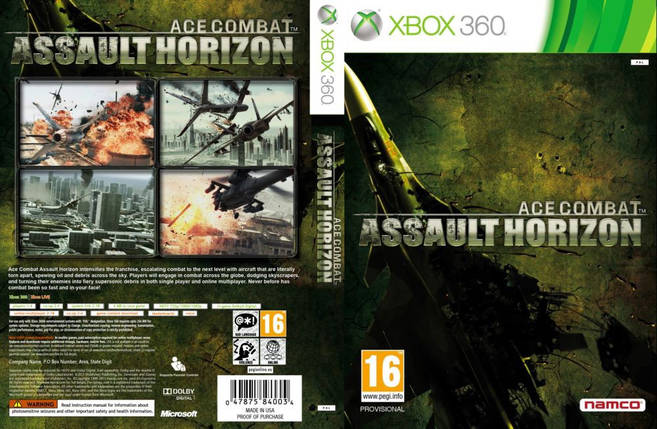 Ace Combat: Assault Horizon (російська версія, LT 3.0, LT 2.0), фото 2