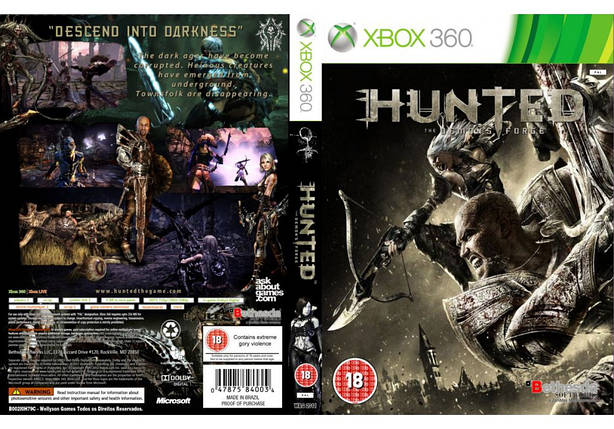 Гра для ігрової консолі Xbox 360, Hunted: The Demon's Forge (LT 3.0, LT 2.0), фото 1