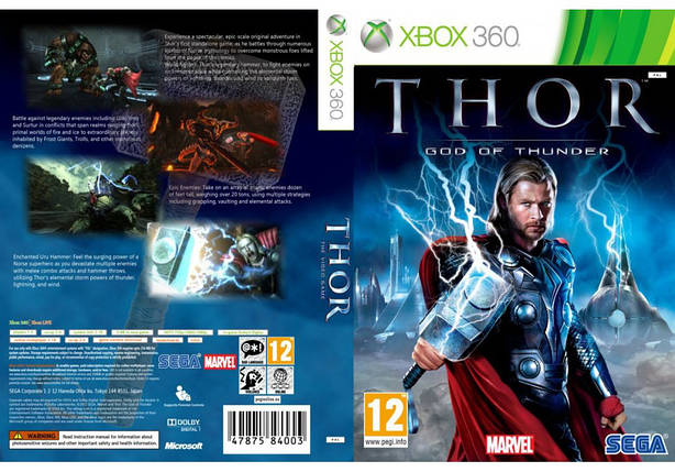 Гра для ігрової консолі Xbox 360, Thor: God Of Thunder (LT 3.0, LT 2.0), фото 1