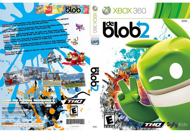 Гра для ігрової консолі Xbox 360, de Blob 2 (LT 3.0, LT 2.0), фото 1