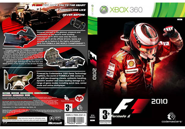 F1 2010 (оф. російський звук і текст, LT 3.0, LT 2.0), фото 2