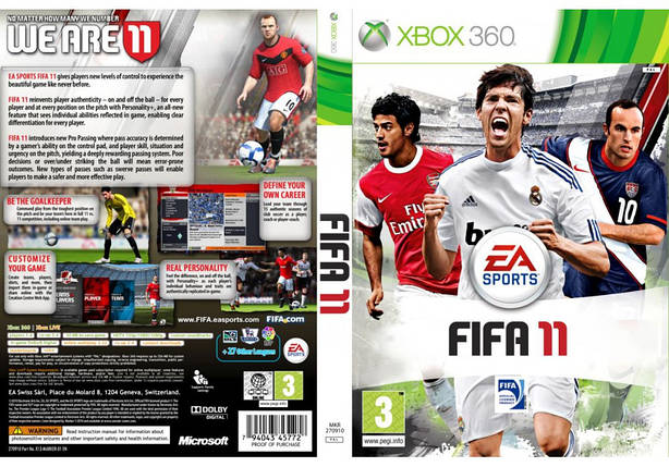 FIFA 11 (російська звук і текст), фото 2