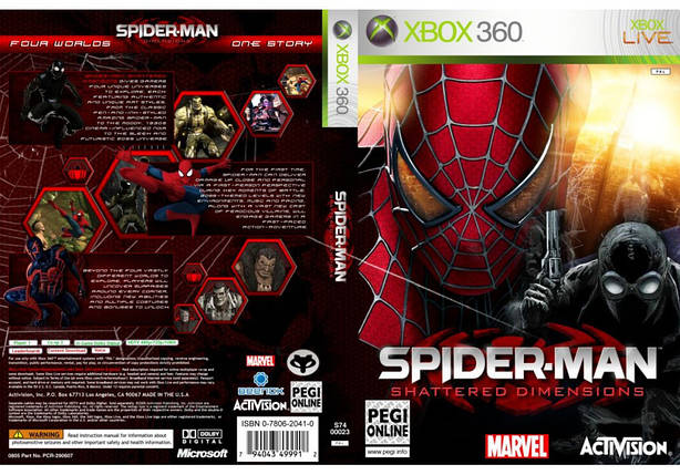 Spider-Man: Shattered Dimensions (російська версія, LT 3.0, LT 2.0), фото 2
