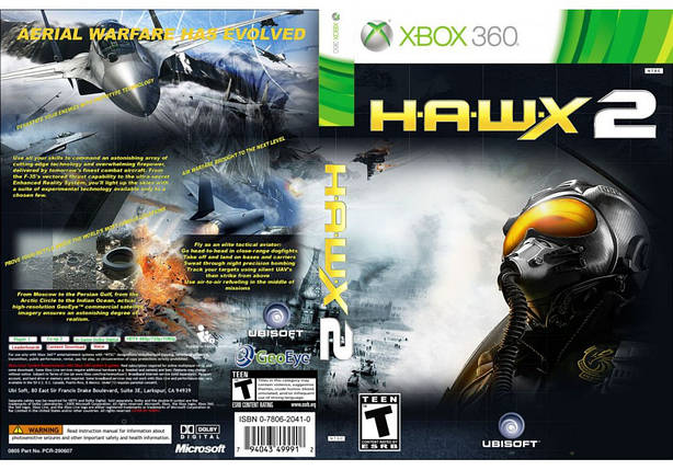 Tom Clancy's H.A.W.X. 2 (російська версія, LT 3.0, LT 2.0), фото 2