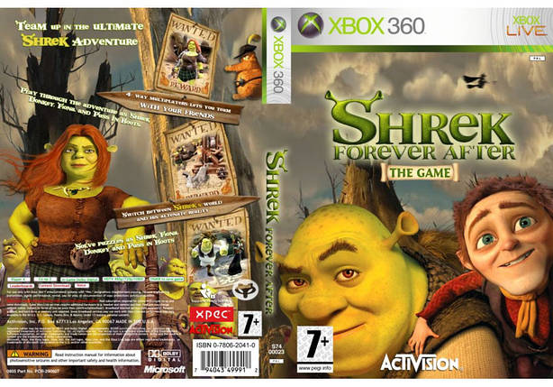 Гра для ігрової консолі Xbox 360, Shrek Forever After (LT 3.0, LT 2.0), фото 1